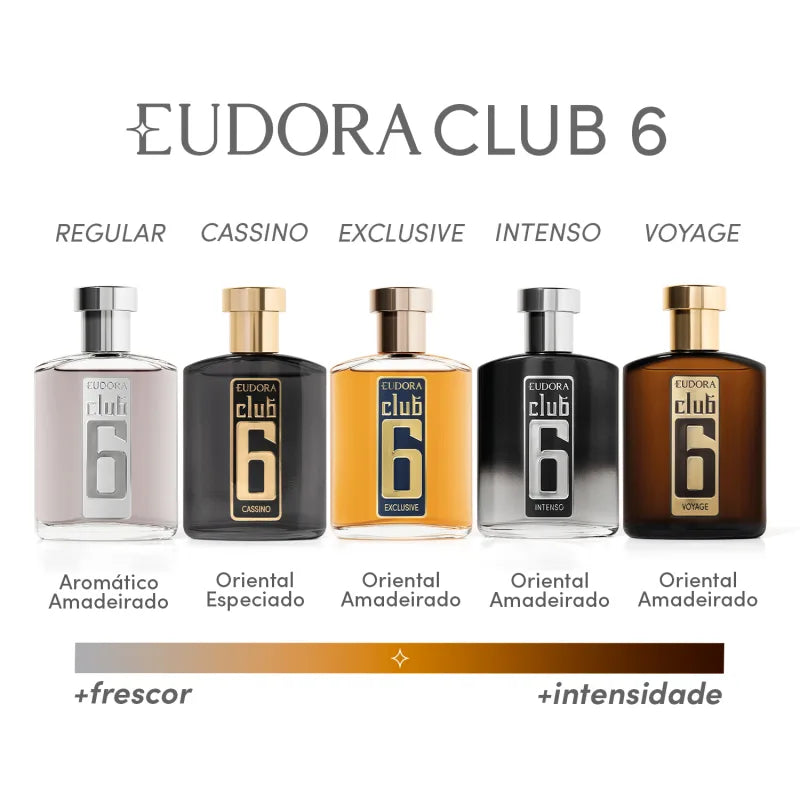 Club 6 Desodorante Colônia 95ml