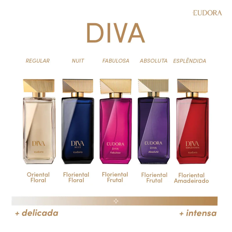 Diva Esplêndida Desodorante Colônia 100ml