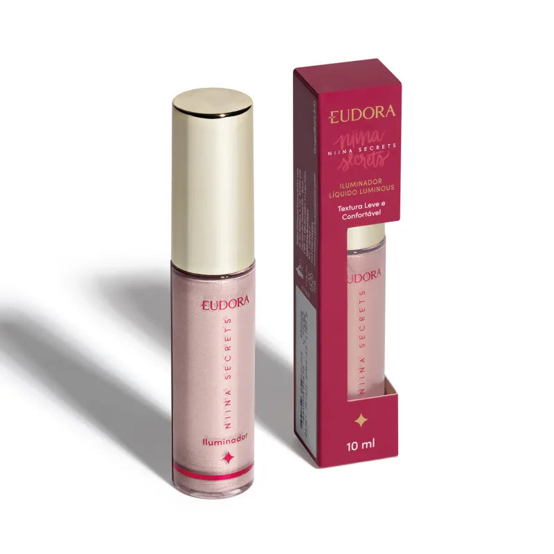 luminador Líquido Rosé Luminous Niina Secrets 10ml